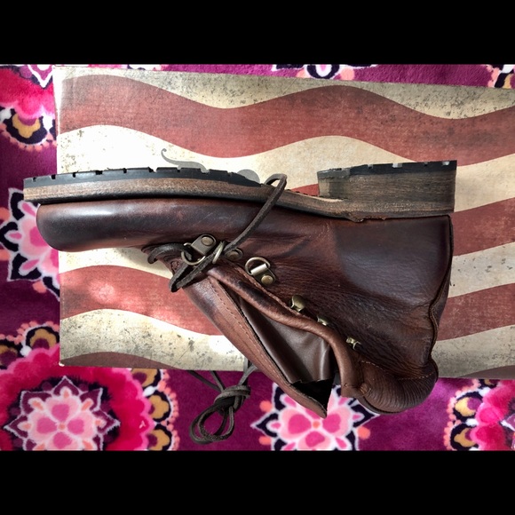 Vintage Foundry leather booties - Picture 3 of 4